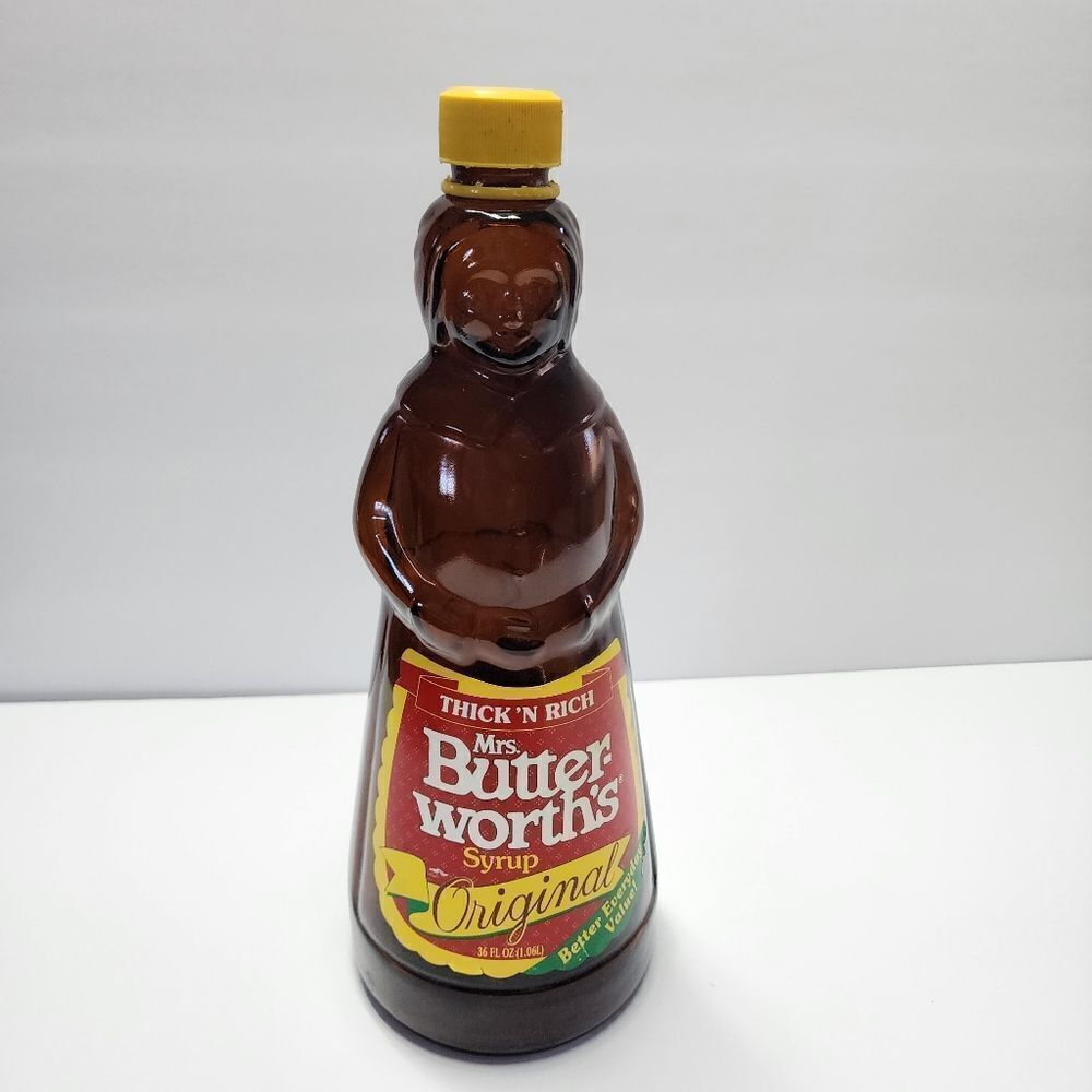 Vintage Mrs. Butterworth's 36oz Bottle